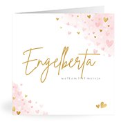 Geboortekaartjes met de naam Engelberta