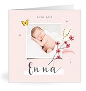 Geburtskarten mit dem Vornamen Enna