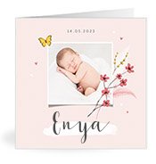 Geburtskarten mit dem Vornamen Enya