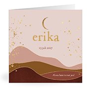 Geboortekaartjes met de naam Erika