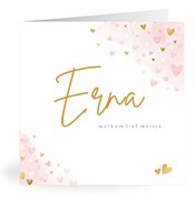 Geboortekaartjes met de naam Erna