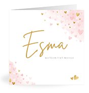 Geboortekaartjes met de naam Esma