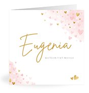 Geboortekaartjes met de naam Eugenia