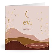 Geboortekaartjes met de naam Evi