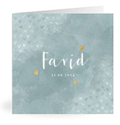Geboortekaartjes met de naam Farid
