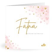 Geboortekaartjes met de naam Fatna