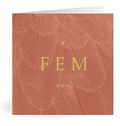 Geboortekaartjes met de naam Fem