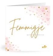 Geboortekaartjes met de naam Femmigje