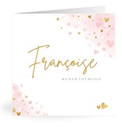 Geboortekaartjes met de naam Françoise