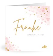 Geboortekaartjes met de naam Frauke