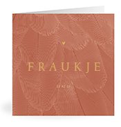 Geboortekaartjes met de naam Fraukje