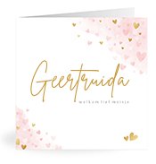 Geboortekaartjes met de naam Geertruida
