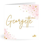 Geboortekaartjes met de naam Georgette