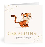 Geboortekaartjes met de naam Geraldina