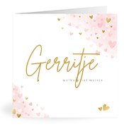 Geboortekaartjes met de naam Gerritje