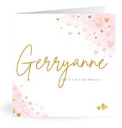 Geboortekaartjes met de naam Gerryanne