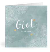 Geboortekaartjes met de naam Giel