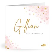 Geboortekaartjes met de naam Gillian