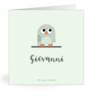 Geboortekaartjes met de naam Giovanni