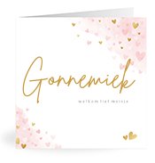 Geboortekaartjes met de naam Gonnemiek