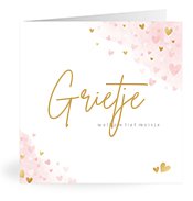 Geboortekaartjes met de naam Grietje