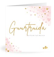 Geboortekaartjes met de naam Guurtruida