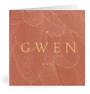 Geboortekaartjes met de naam Gwen