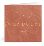 Geboortekaartjes met de naam Gwendolyn