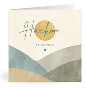 Geboortekaartjes met de naam Haakon