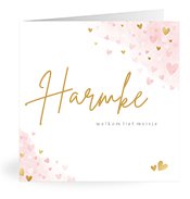 Geboortekaartjes met de naam Harmke