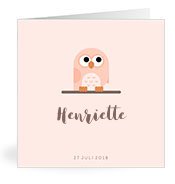 Geburtskarten mit dem Vornamen Henriette