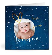 Geburtskarten mit dem Vornamen Hermina