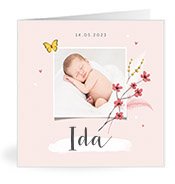 Geboortekaartjes met de naam Ida
