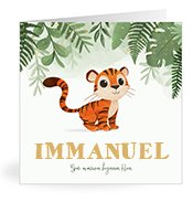 Geboortekaartjes met de naam Immanuel
