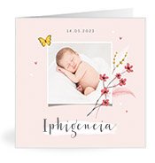 Geburtskarten mit dem Vornamen Iphigeneia