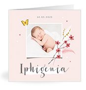 Geburtskarten mit dem Vornamen Iphigenia