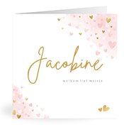 Geboortekaartjes met de naam Jacobine