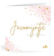 Geboortekaartjes met de naam Jacomijntje