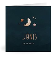 Geburtskarten mit dem Vornamen Janis