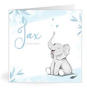 Geboortekaartjes met de naam Jax