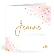 Geboortekaartjes met de naam Jeanne