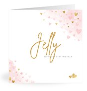 Geboortekaartjes met de naam Jelly