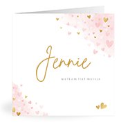 Geboortekaartjes met de naam Jennie