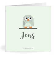 Geboortekaartjes met de naam Jens