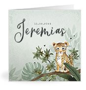 Geburtskarten mit dem Vornamen Jeremias