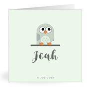Geboortekaartjes met de naam Joah