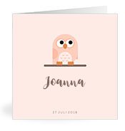 Geboortekaartjes met de naam Joanna
