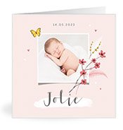 Geboortekaartjes met de naam Jolie
