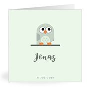 Geboortekaartjes met de naam Jonas