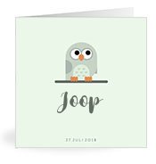 Geboortekaartjes met de naam Joop